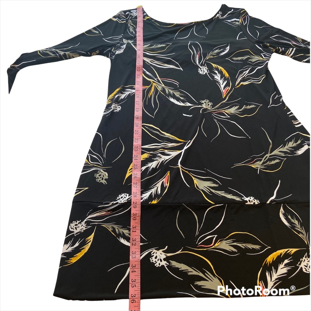 NWT Soma Black Floral Dress Size XL - Picture 8 of 9